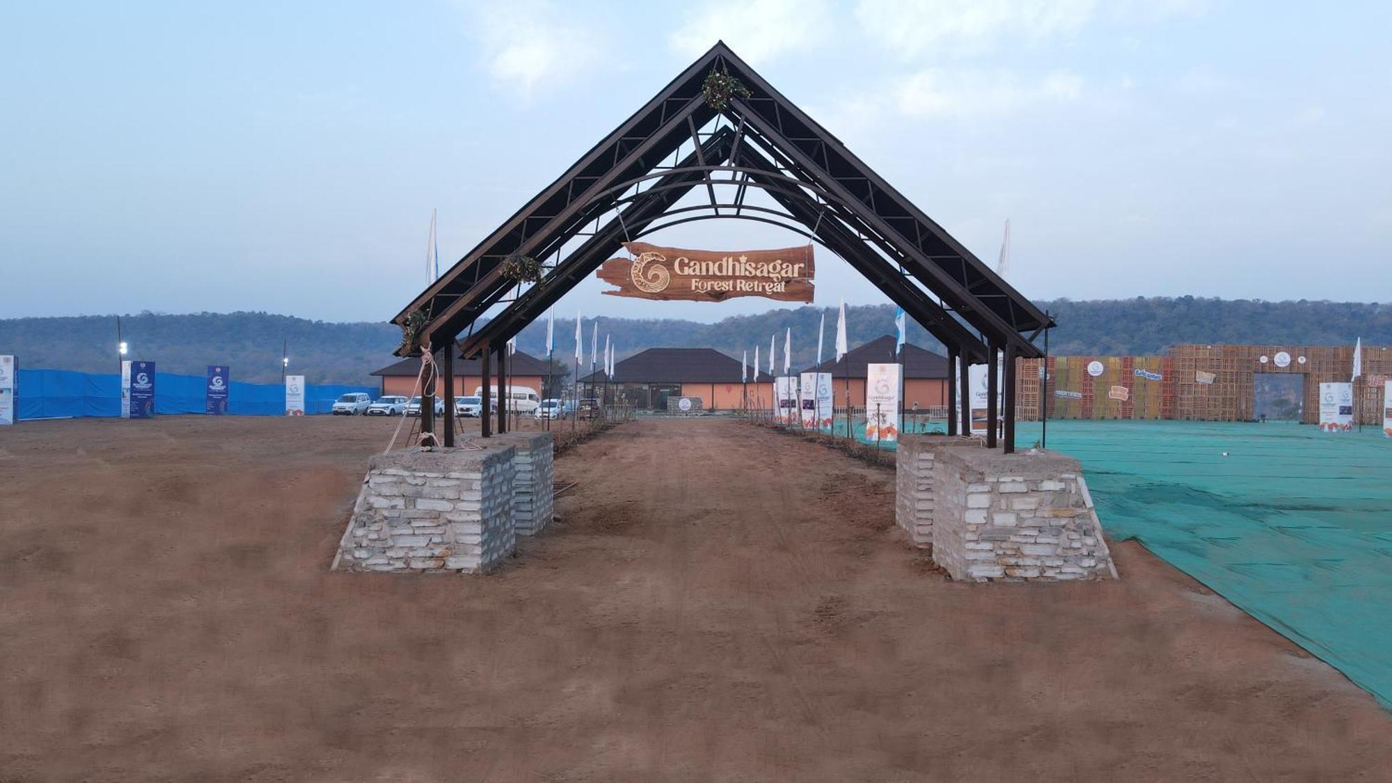 Gandhisagar Forest Retreat Hotell Gurla Eksteriør bilde